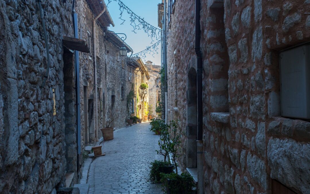 Tourrettes-sur-Loup e le violette